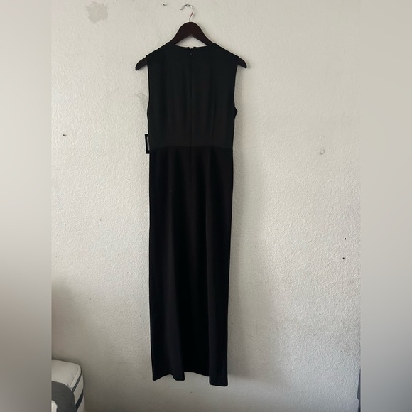 NWT DKNY Women's Twist-Front Cascade Ruffle Column Gown Formal Event Classic Sz6 - Picture 14 of 16